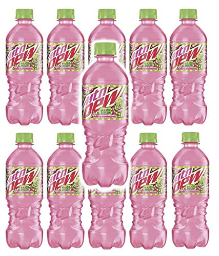 NEW Mountain Dew Major Melon 20oz bottles Pack of 10 (Total of 200 FL OZ) melon 20 Fl Oz (Pack of 10)