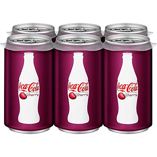 Coca-Cola Cherry, 7.5 Fl Oz Mini Can (Pack of 18, Total of 135 Fl Oz)