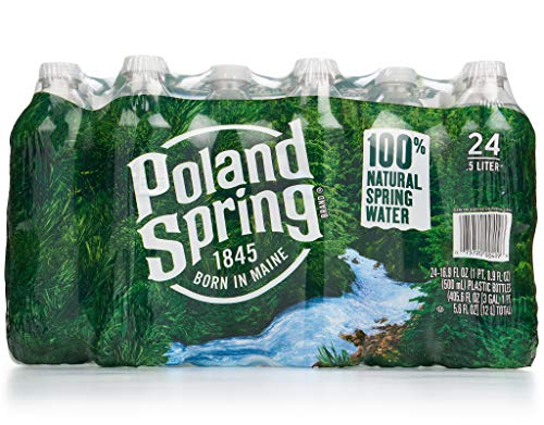Poland Springs Bottled Water 16.9oz Bottles - Pack of 24