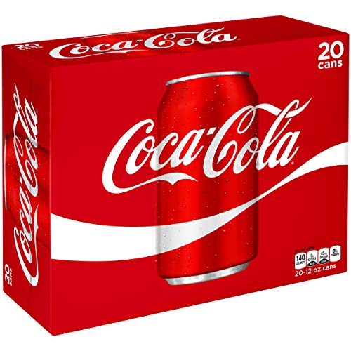 Coca-Cola Soda Soft Drink, 12 fl oz (pack of 20)