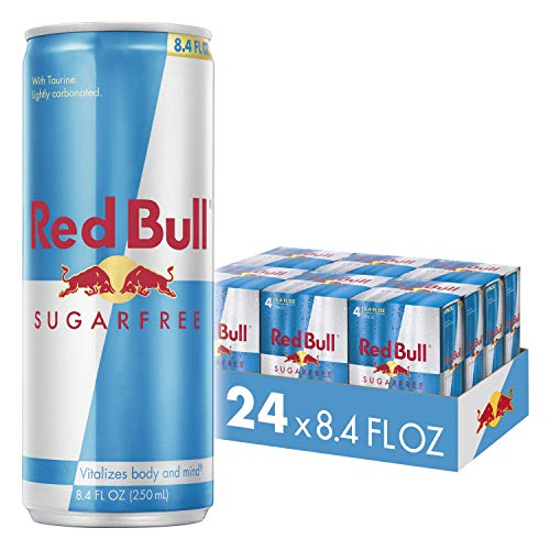 Red Bull Energy Drink Sugar Free 8.4 Fl Oz 48 Pack