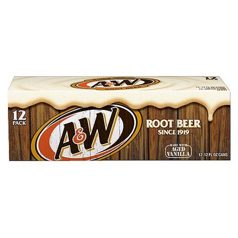 A&W Root Beer, 12 Fl Oz (Pack Of 12)