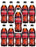 Zero Cherry Vanilla Coke 20 oz Soda Bottles (Pack of 12, Total of 240 FL OZ)