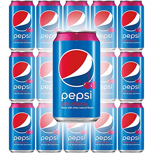 Pepsi Wild Cherry, 12 Fl Oz Cans (Pack of 15, Total of 180 Fl Oz)