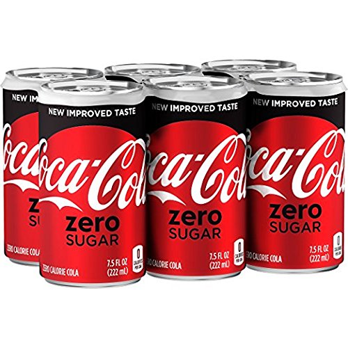 Coca-Cola Zero, 24 ct, 7.5 FL OZ Mini-Can by Coke Zero