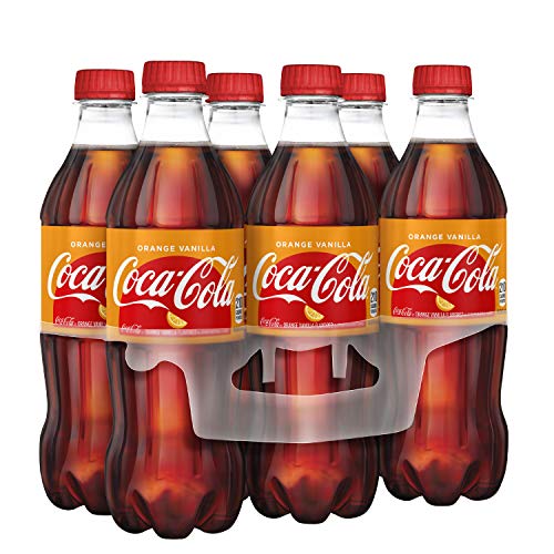 Coca-Cola Coke Orange Vanilla Soda, 16.9 fl oz, 6 Pack