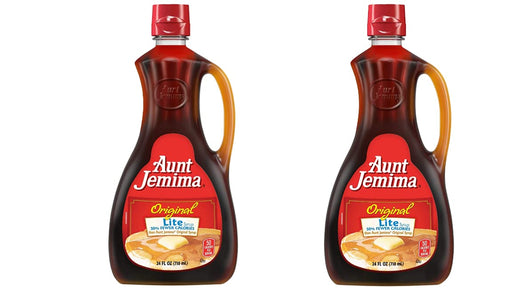 Aunt Jemima,Pancake Syrup Lite, 24 Oz (2-Pack)
