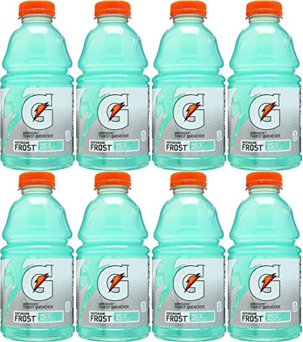 Gatorade Frost Arctic Blitz, Light Green, Thirst Quencher Sports Drink, 28oz Bottle (Pack of 8, Total of 224 Oz)