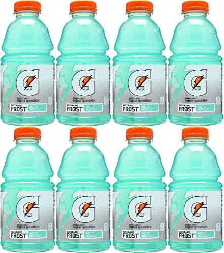 Gatorade Frost Arctic Blitz, Light Green, Thirst Quencher Sports Drink, 28oz Bottle (Pack of 8, Total of 224 Oz)