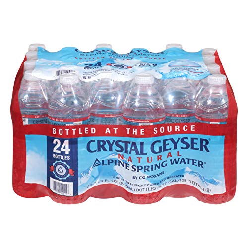 Crystal Geyser, Water Spring, 16.9 Ounce, 24 Pack