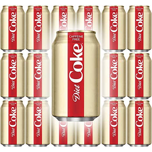 Diet Coke, Caffeine Free, 12 oz Cans (Pack of 18, Total of 216 Fl Oz)