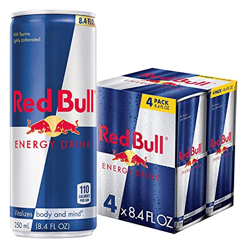 Red Bull Energy Drink, 8.4 Fl Oz (pack of 4)