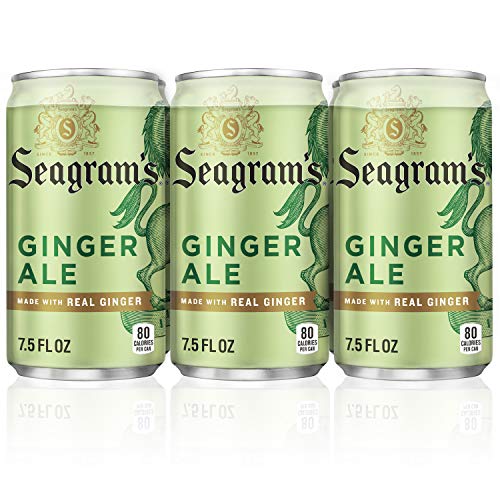 Seagram's Ginger Ale, 7.5 fl oz (Pack of 6)