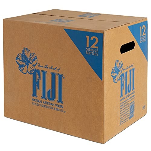 FIJI Natural Artesian Water, 50.7 Fl Ounce Bottle (Pack of 12)