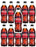 Zero Cherry Vanilla Coke 20 oz Soda Bottles (Pack of 10, Total of 200 FL OZ)