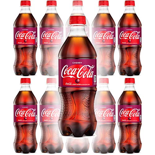 Coca-Cola, Coke Cherry, 20oz Bottle (Pack of 8, Total of 160 oz)