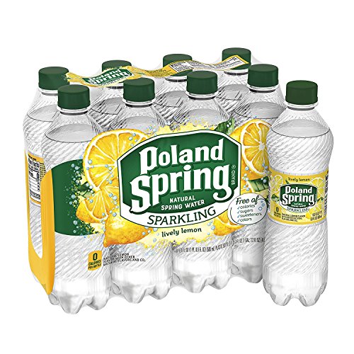Poland Spring Sparkling Water Lemon 8 Pack