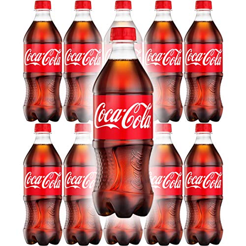 Coca-Cola, Coke Classic, Original, 20oz Bottle (Pack of 8, Total of 160 oz)