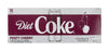 Diet Coke Soda, Feisty Cherry, 12 Fl Oz, pack of 12 Diet Cherry 12 Fl Oz (Pack of 12)