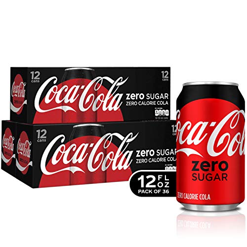 Coca-Cola Zero Sugar Fridge Pack Bundle, 12 fl oz, 36 Pack