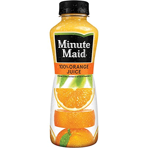 Minute Maid Orange Juice 12 oz Plastic Bottles - Pack of 24