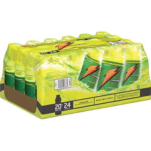Gatorade Lemon-Lime - 2420 oz. bottles - CASE PACK OF 2