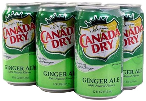 Canada Dry Ginger Ale, 24 Count Original 12 Fl Oz (Pack of 24)
