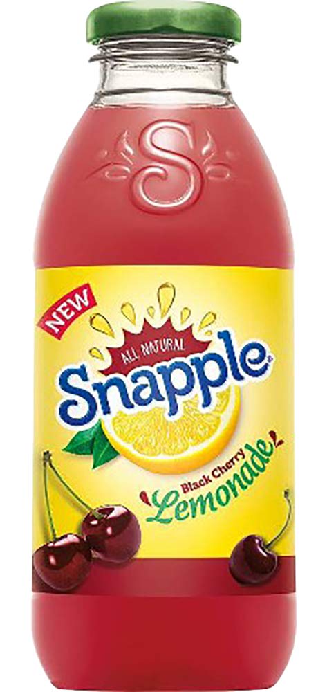 Snapple - Black Cherry Lemonade - 16 fl oz (24 Plastic Bottles) Black Cherry Lemonade 16 Fl Oz (Pack of 24)