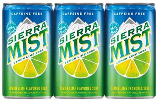 Sierra Mist lemon lime soda, 7.5oz ,24 cans