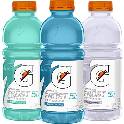Gatorade Frost Thirst Quencher, Variety Pack, 12 Count, 20 oz Bottles