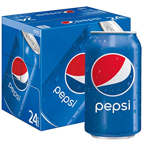 Pepsi Soda, 12 Fl Oz (pack of 24), (Packaging May Vary)