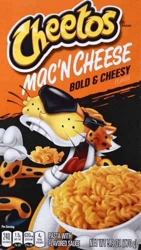 Cheetos Mac 'N Cheese, Bold & Cheesy, 5.9 Ounce.