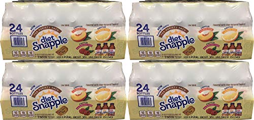 Snapple Diet Iced Tea Variety Pack, 480 Fl. Oz Pack of 4