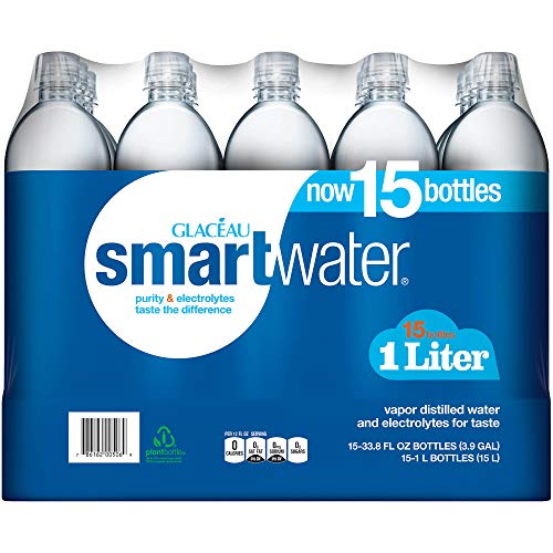 Glaceau smartwater (1 L bottles, 15 pk.)