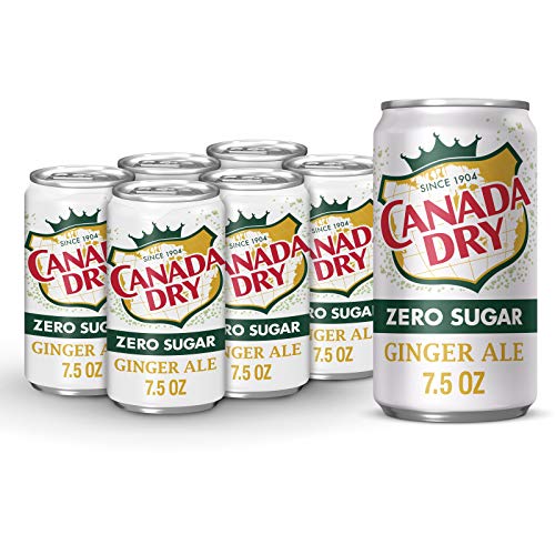 Diet Canada Dry Ginger Ale Soda, 7.5 Fl Oz (pack of 6)