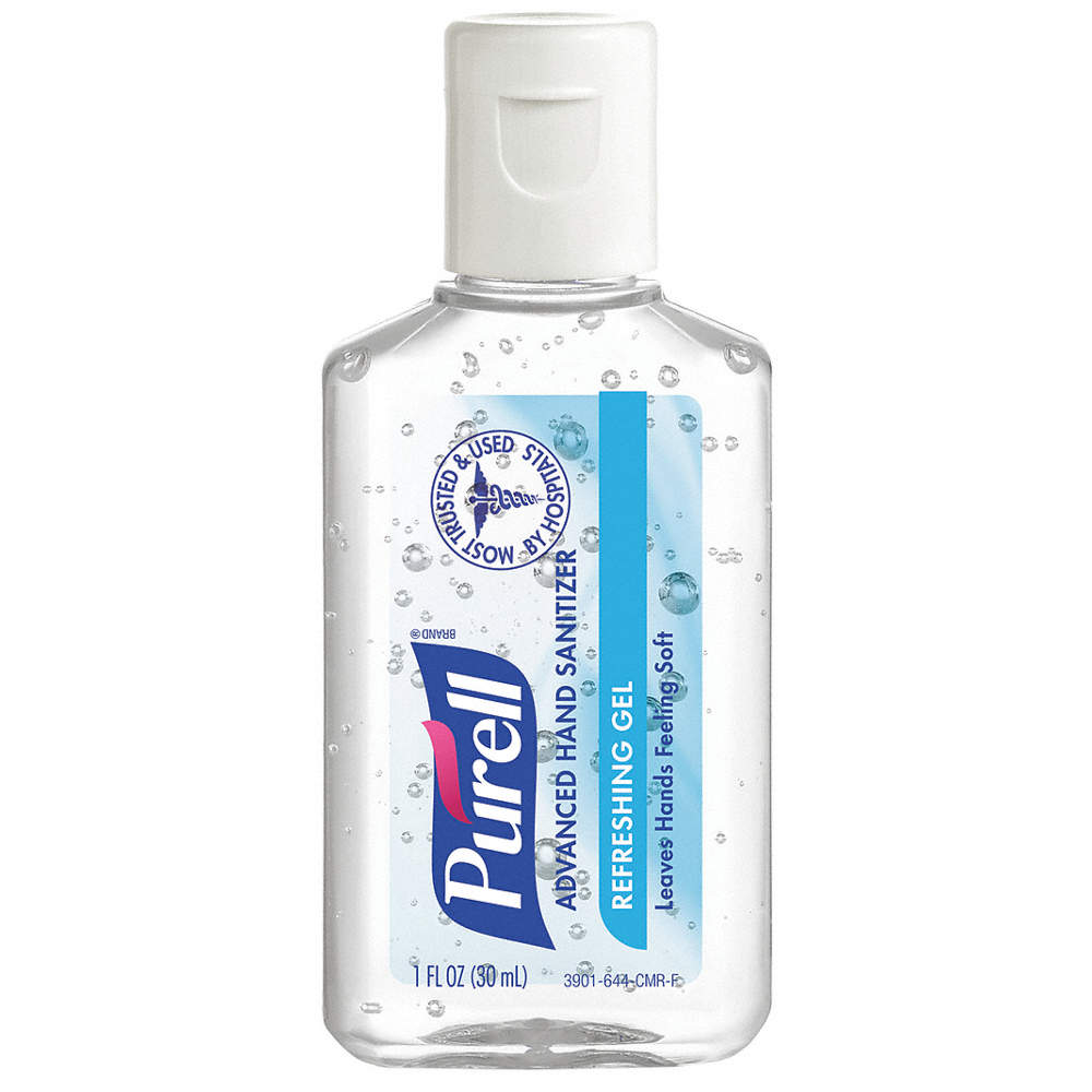 Purell Fresh, Gel, Hand Sanitizer, 1 oz., Squeeze Bottle, None, (Pack of 24)