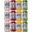 Polar Seltzer Variety Special, Cranberry Lime, Mandarin, Ruby Red Grapefruit, Lime Flavor, 12 oz Can (3 x 4 Flavors, Total of 12 Cans