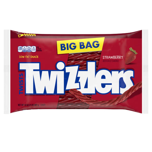 Twizzlers Strawberry Twists Bag, 32-Ounce Bag by Twizzlers 2 Pound (Pack of 1)
