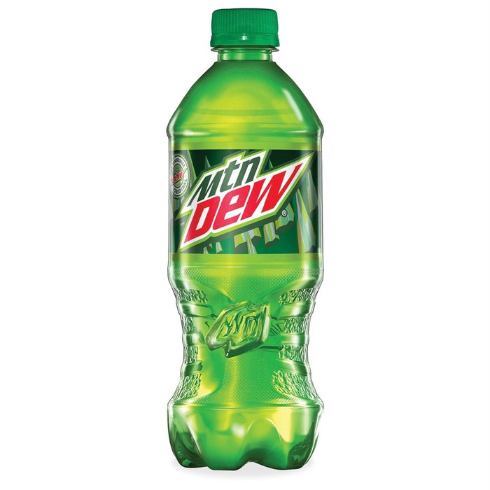 Mountain Dew Soda, 20 Fl Oz (Pack of 24) Citrus 20 Fl Oz (Pack of 24)