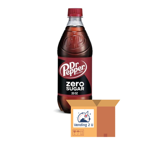 Dr Pepper Zero Sugar, 20 oz, 10 Units Zero Dr Pepper 20 Fl Oz (Pack of 10)