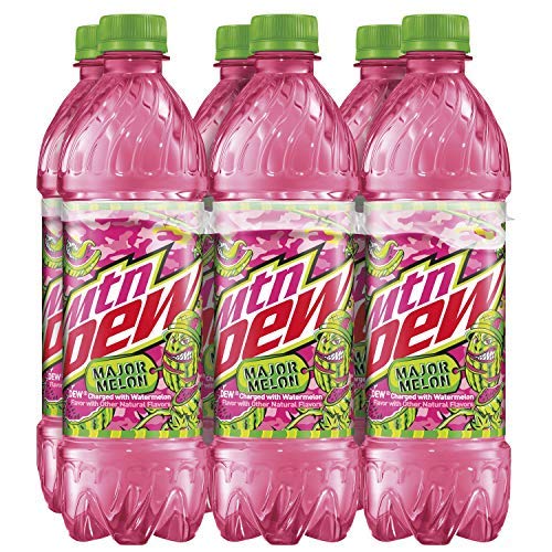 NEW Mtn Dew, Major Melon, 16.9oz Bottles (12 Pack)