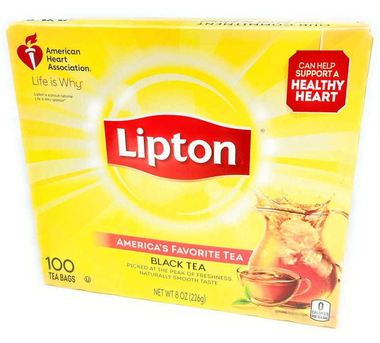 Lipton Regular Black Tea Bags 100 Ct