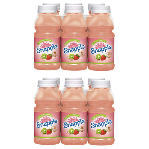 Snapple Kiwi Strawberry, 8oz Bottle (Pack of 12, Total of 96 Fl Oz)