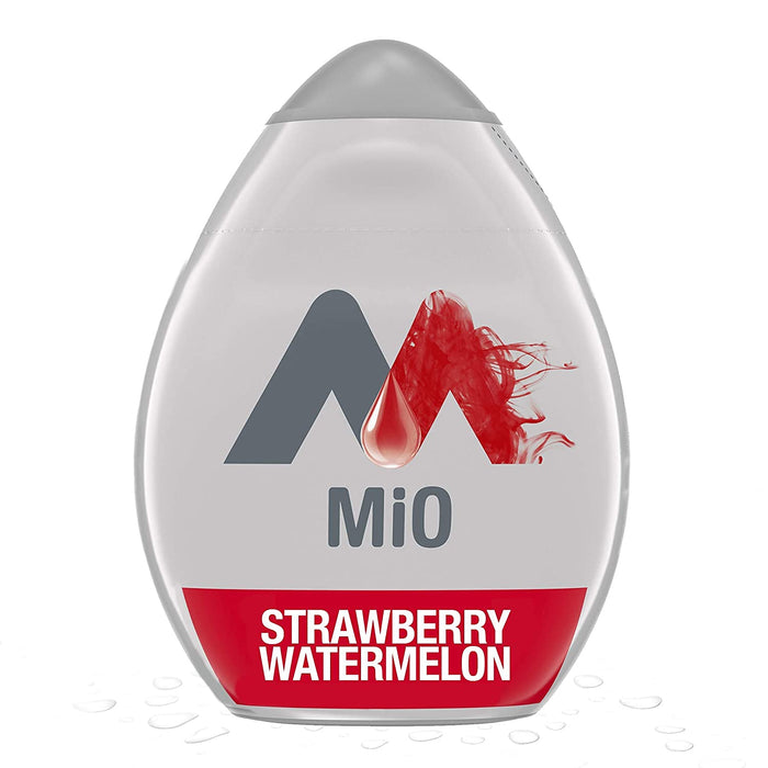 MiO Liquid Water Enhancer, Strawberry Watermelon, 1.08 Ounce (Pack of 4)