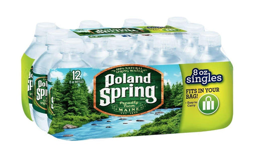 Poland Spring Half Pint Natural Spring Water 12 pk - 27.6 Pounds