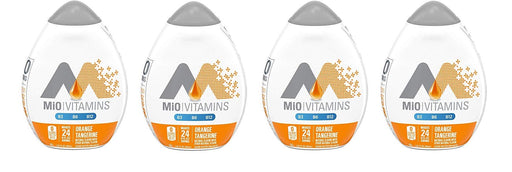 Mio Vitamins Liquid Water Enhancer, Orange Tangerine, 1.62 OZ, 4-Pack Orange Tangerine 8 Fl Oz (Pack of 4)
