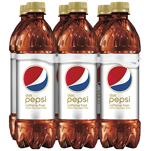 Diet Pepsi, Caffeine Free, 16.9 ounce Bottles, 6 Count