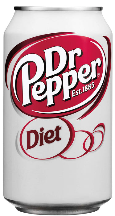 Diet Dr Pepper, 12 fl oz cans, 12 count (4)