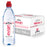 evian Natural Spring Water Individual 750 mL/25.4 Fl Oz (Pack of 12), Water Bottles with Sports Cap, Naturally Filtered Spring Water in Individual-Sized Bottles