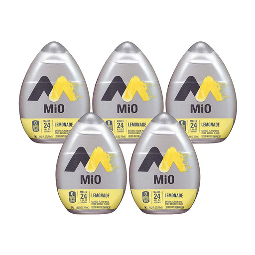 Mio Liquid Water Enhancer, Lemonade, 1.62 OZ, 5-Pack Lemonade 1.62 Fl Oz (Pack of 5)